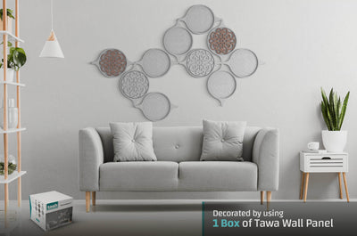 decorative wall panel for indoor and outdoor design alternatives